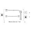 MAGNETI MARELLI gyújtókábelkészlet MAGNETI MARELLI 941285080844