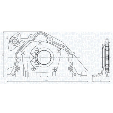 MAGNETI MARELLI olajszivattyú MAGNETI MARELLI 351516000067 autóalkatrész