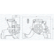 MAGNETI MARELLI olajszivattyú MAGNETI MARELLI 351516000081 autóalkatrész