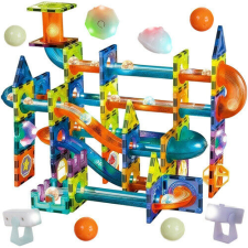  Magnetic blocks - ball track 110 pieces 25766 barkácsolás, építés