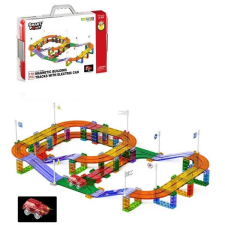 Magnetikus építőkészlet 170 darab barkácsolás, építés