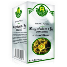  MAGNÉZIUM+B6+CITROMFŰ TABLETTA 30DB vitamin és táplálékkiegészítő