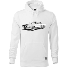 Magnolion 1967 Shelby Mustang GT500 v3 férfi pulóver - 19 szín, S-5XL