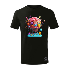 Magnolion 3D agy v2 gyerek póló - 11 szín, 4-12 éves