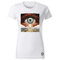 Magnolion A mindent is tudó óriás szem v6 női póló - 19 szín, XS-2XL