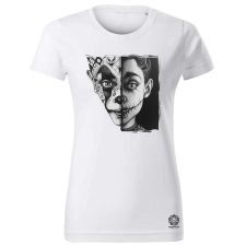 Magnolion Absztrakt bohóc v9 női póló - 19 szín, XS-2XL női póló