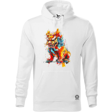 Magnolion Absztrakt Fu kutya v4 férfi pulóver - 19 szín, S-5XL férfi pulóver, kardigán