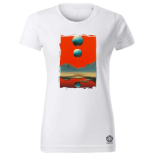 Magnolion Absztrakt három színben v7 női póló - 19 szín, XS-2XL női póló