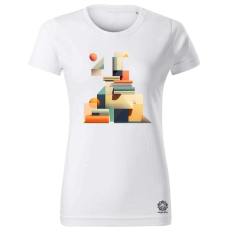 Magnolion Absztrakt könyvek v2 női póló - 19 szín, XS-2XL