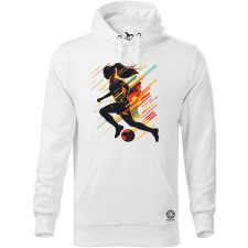 Magnolion Absztrakt női focista v6 férfi pulóver - 19 szín, S-5XL férfi pulóver, kardigán