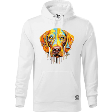 Magnolion Absztrakt Weimari vizsla v2 férfi pulóver - 19 szín, S-5XL férfi pulóver, kardigán