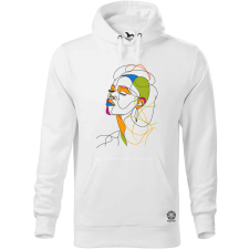 Magnolion Afro nő rajz portré v1 férfi pulóver - 19 szín, S-5XL férfi pulóver, kardigán