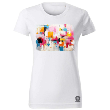 Magnolion Akril fantázia v2 női póló - 19 szín, XS-2XL női póló