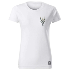 Magnolion Algiz rúna zseb női póló - 19 szín, XS-2XL női póló