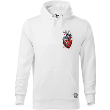 Magnolion Anatom szív zseb férfi pulóver - 19 szín, S-5XL férfi pulóver, kardigán