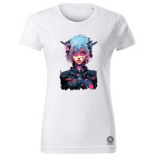 Magnolion Anime cyberpunk fantázia v3 női póló - 19 szín, XS-2XL női póló