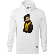 Magnolion Anime lány pózol v7 férfi pulóver - 19 szín, S-5XL