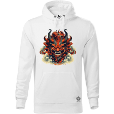 Magnolion Anime Oni maszk v4 férfi pulóver - 19 szín, S-5XL férfi pulóver, kardigán