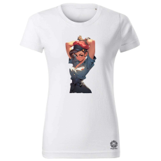 Magnolion Anime Rosie the Riveter v1 női póló - 19 szín, XS-2XL