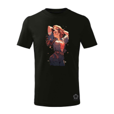 Magnolion Anime Rosie the Riveter v8 gyerek póló - 11 szín, 4-12 éves gyerek póló