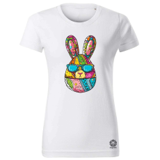 Magnolion Antropomorf húsvéti tojás v10 női póló - 19 szín, XS-2XL