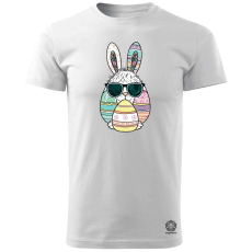 Magnolion Antropomorf húsvéti tojás v1 férfi póló - 19 szín, S-3XL