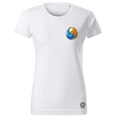 Magnolion Arany és kék Jin Jang zseb női póló - 19 szín, XS-2XL