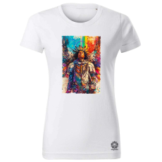 Magnolion Art Nouveau amerikai őslakos v6 női póló - 19 szín, XS-2XL