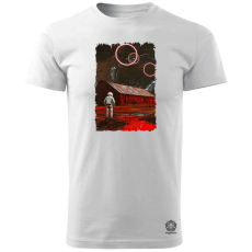 Magnolion Asztronauta farmon v15 férfi póló - 19 szín, S-3XL