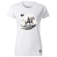 Magnolion Asztronauta lovas v3 női póló - 19 szín, XS-2XL női póló