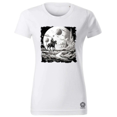 Magnolion Asztronauta lovas v4 női póló - 19 szín, XS-2XL