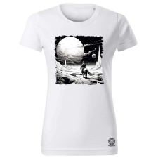 Magnolion Asztronauta lovas v6 női póló - 19 szín, XS-2XL női póló