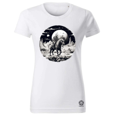 Magnolion Asztronauta lovas v8 női póló - 19 szín, XS-2XL női póló