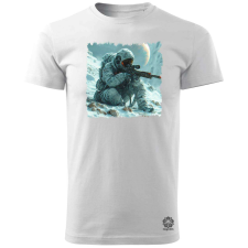 Magnolion Asztronauta sniper v6 férfi póló - 19 szín, S-3XL férfi póló