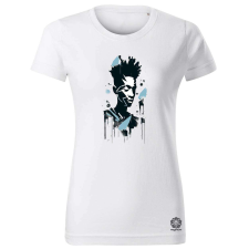 Magnolion Basquiat béke és szeretet v2 női póló - 19 szín, XS-2XL női póló