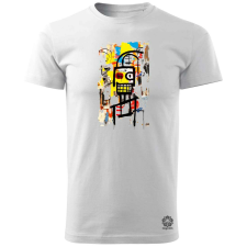 Magnolion Basquiat béke és szeretet v5 férfi póló - 19 szín, S-3XL férfi póló