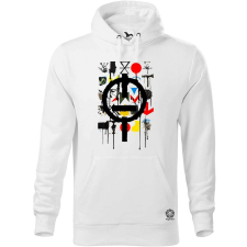 Magnolion Basquiat béke és szeretet v6 férfi pulóver - 19 szín, S-5XL férfi pulóver, kardigán