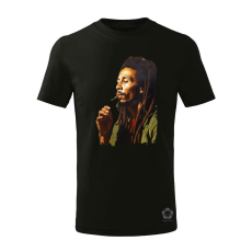 Magnolion Bob Marley portré v6 gyerek póló - 11 szín, 4-12 éves