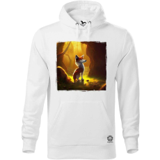 Magnolion Boldog apró és aranyos felnőtt farkas férfi pulóver - 19 szín, S-5XL