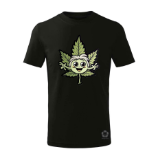 Magnolion Boldog weed v5 gyerek póló - 11 szín, 4-12 éves