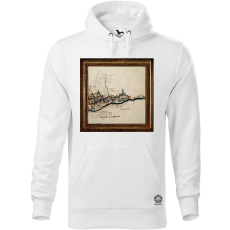 Magnolion Budapest digitális művészet v2 férfi pulóver - 19 szín, S-5XL