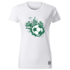 Magnolion Budapest foci absztrakt v3 női póló - 19 szín, XS-2XL