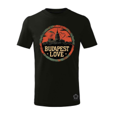 Magnolion Budapest LOVE v3 gyerek póló - 11 szín, 4-12 éves gyerek póló
