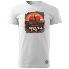 Magnolion Budapest LOVE v5 férfi póló - 19 szín, S-3XL férfi póló