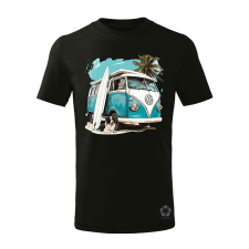 Magnolion Campervan vibe v3 gyerek póló - 11 szín, 4-12 éves gyerek póló