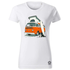 Magnolion Campervan vibe v5 női póló - 19 szín, XS-2XL női póló