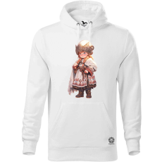 Magnolion Chibi harcos leány v2 férfi pulóver - 19 szín, S-5XL