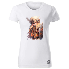 Magnolion Chibi harcos leány v4 női póló - 19 szín, XS-2XL női póló