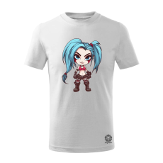Magnolion Chibi Jinx v3 gyerek póló - 11 szín, 4-12 éves