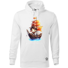Magnolion Chibi kalóz v5 férfi pulóver - 19 szín, S-5XL